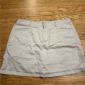 Croft & Barrow Women's Skort - Light Gray